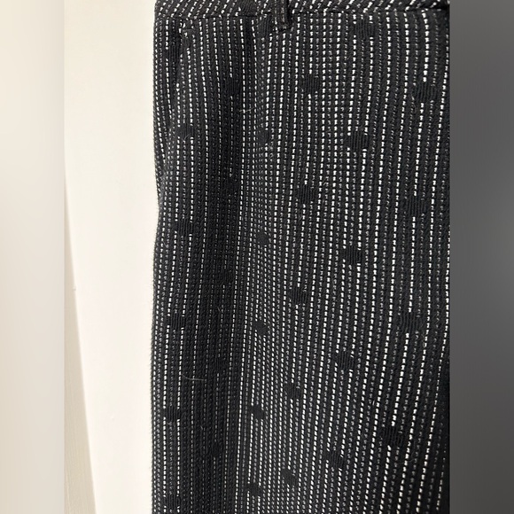 Anthropologie Cartonnier Jacquard Stripe Dot Wide Leg Pants size 8/28, like new. - Picture 5 of 14